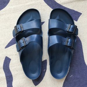 rubber birkenstocks for men